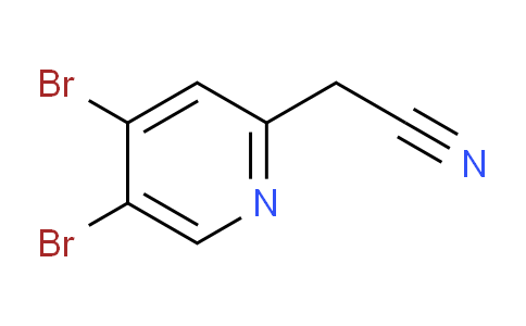 4,5-Dibromopyridine-2-acetonitrile