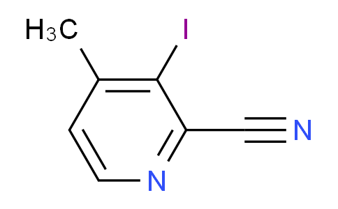 3-Iodo-4-methylpicolinonitrile