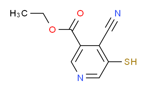 Ethyl 4-cyano-5-mercaptonicotinate