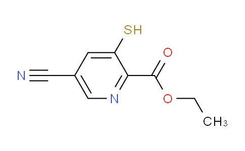 Ethyl 5-cyano-3-mercaptopicolinate