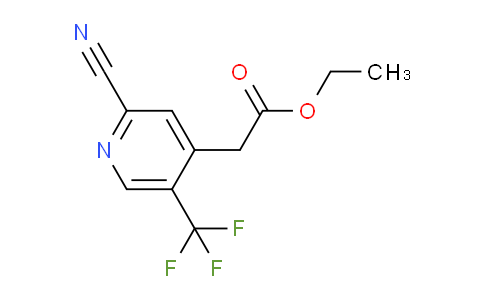 AM108066 | 1807034-88-3 | Ethyl 2-cyano-5-(trifluoromethyl)pyridine-4-acetate