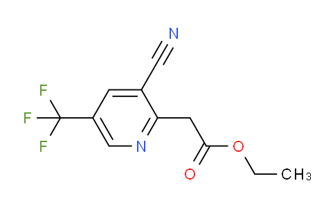 Ethyl 3-cyano-5-(trifluoromethyl)pyridine-2-acetate