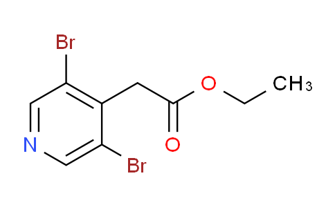 Ethyl 3,5-dibromopyridine-4-acetate