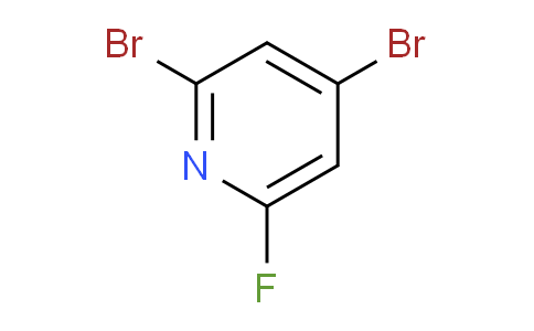 2,4-Dibromo-6-fluoropyridine