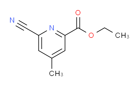 Ethyl 6-cyano-4-methylpicolinate