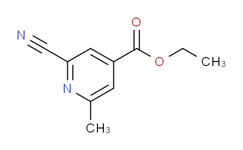 Ethyl 2-cyano-6-methylisonicotinate