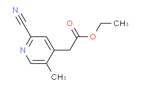 AM108263 | 1806310-94-0 | Ethyl 2-cyano-5-methylpyridine-4-acetate