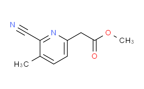 Methyl 2-cyano-3-methylpyridine-6-acetate