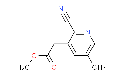 Methyl 2-cyano-5-methylpyridine-3-acetate