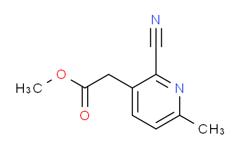 Methyl 2-cyano-6-methylpyridine-3-acetate