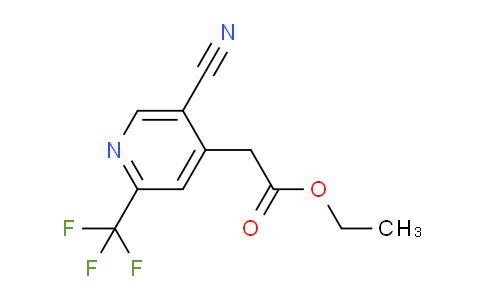AM108314 | 1806327-45-6 | Ethyl 5-cyano-2-(trifluoromethyl)pyridine-4-acetate