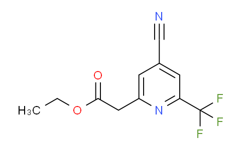 AM108315 | 1805469-51-5 | Ethyl 4-cyano-2-(trifluoromethyl)pyridine-6-acetate