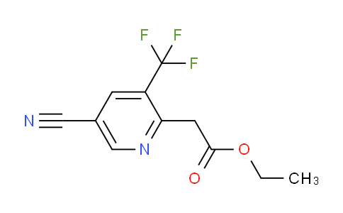 AM108319 | 1806346-18-8 | Ethyl 5-cyano-3-(trifluoromethyl)pyridine-2-acetate