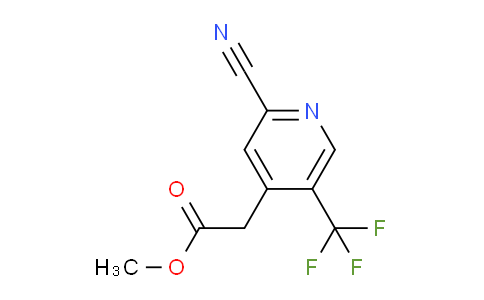 AM108321 | 1806296-36-5 | Methyl 2-cyano-5-(trifluoromethyl)pyridine-4-acetate