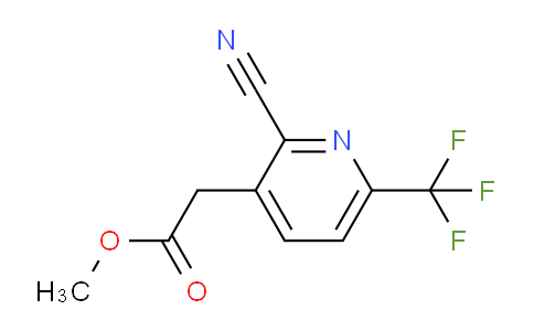 Methyl 2-cyano-6-(trifluoromethyl)pyridine-3-acetate