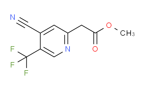 Methyl 4-cyano-5-(trifluoromethyl)pyridine-2-acetate