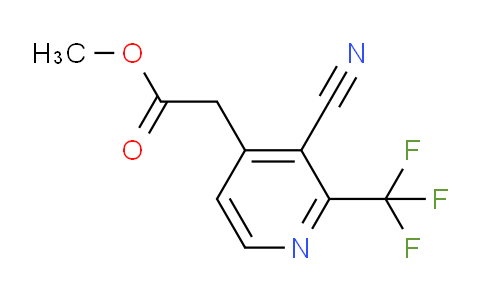 Methyl 3-cyano-2-(trifluoromethyl)pyridine-4-acetate