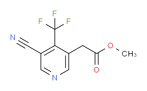 AM108337 | 1807035-06-8 | Methyl 3-cyano-4-(trifluoromethyl)pyridine-5-acetate