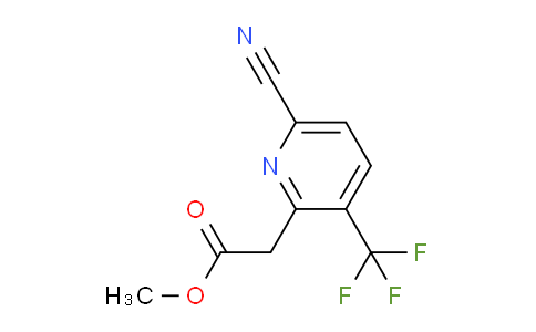 AM108338 | 1806296-53-6 | Methyl 6-cyano-3-(trifluoromethyl)pyridine-2-acetate