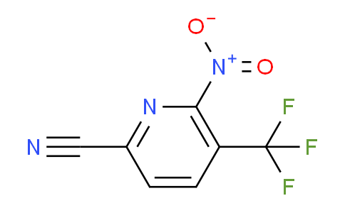 6-Nitro-5-(trifluoromethyl)picolinonitrile