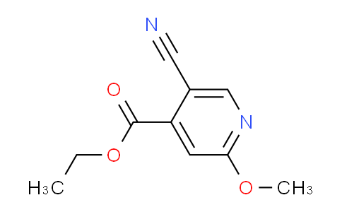 Ethyl 5-cyano-2-methoxyisonicotinate