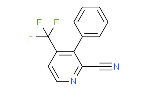 3-Phenyl-4-(trifluoromethyl)picolinonitrile