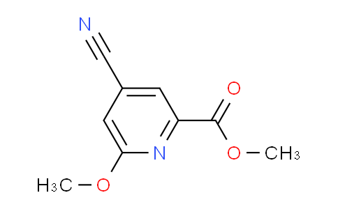 AM108429 | 1211582-92-1 | Methyl 4-cyano-6-methoxypicolinate