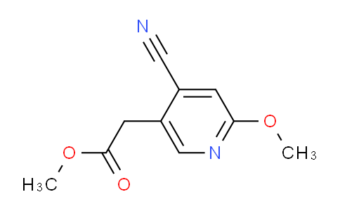 AM108448 | 1805004-93-6 | Methyl 4-cyano-2-methoxypyridine-5-acetate