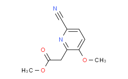 AM108459 | 1805005-04-2 | Methyl 6-cyano-3-methoxypyridine-2-acetate