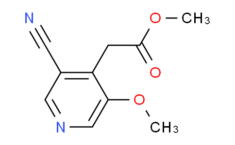 Methyl 3-cyano-5-methoxypyridine-4-acetate