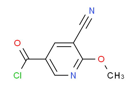 5-Cyano-6-methoxynicotinoyl chloride