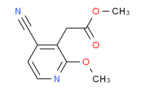 Methyl 4-cyano-2-methoxypyridine-3-acetate