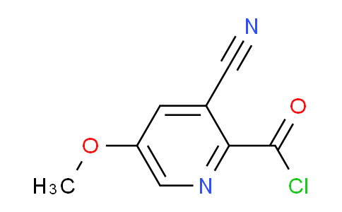 3-Cyano-5-methoxypicolinoyl chloride