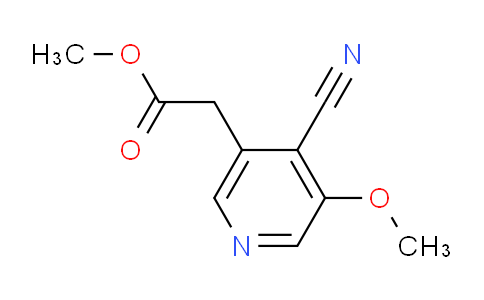 AM108475 | 1804416-13-4 | Methyl 4-cyano-3-methoxypyridine-5-acetate