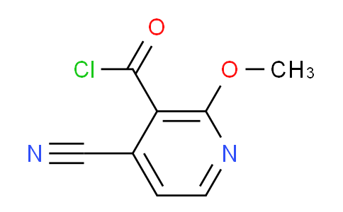 4-Cyano-2-methoxynicotinoyl chloride