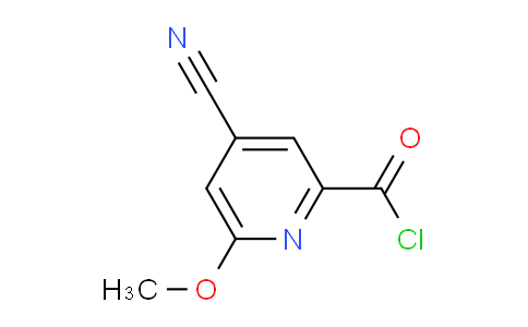 4-Cyano-6-methoxypicolinoyl chloride