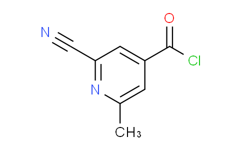 2-Cyano-6-methylisonicotinoyl chloride