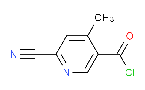 6-Cyano-4-methylnicotinoyl chloride