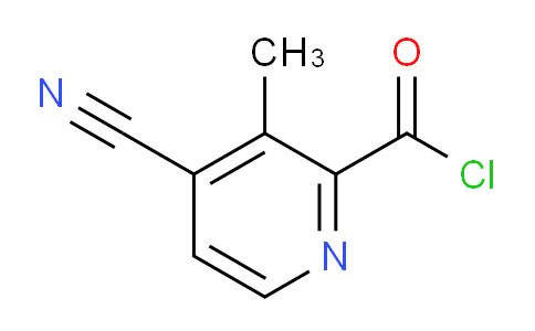 4-Cyano-3-methylpicolinoyl chloride