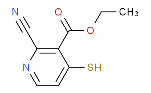 Ethyl 2-cyano-4-mercaptonicotinate