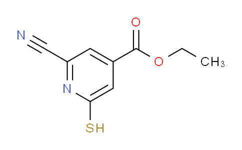 Ethyl 2-cyano-6-mercaptoisonicotinate