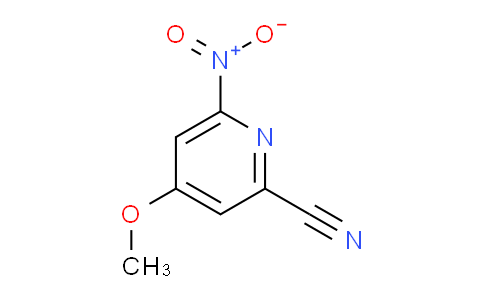 4-Methoxy-6-nitropicolinonitrile