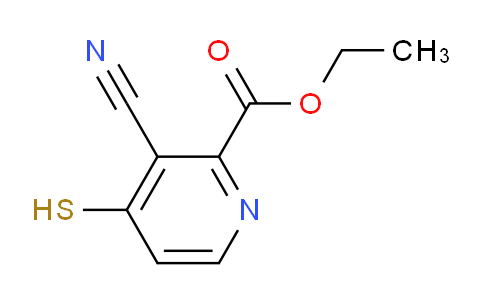 Ethyl 3-cyano-4-mercaptopicolinate
