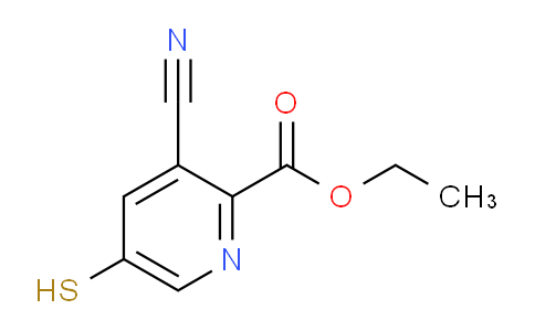 Ethyl 3-cyano-5-mercaptopicolinate