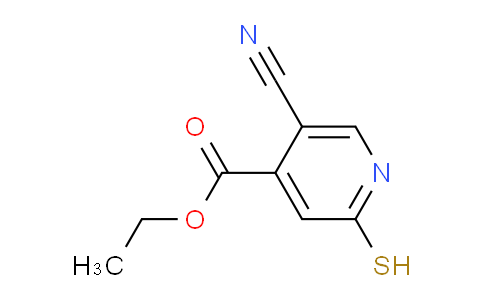 Ethyl 5-cyano-2-mercaptoisonicotinate