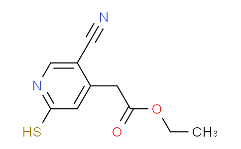 AM108610 | 1807070-14-9 | Ethyl 5-cyano-2-mercaptopyridine-4-acetate