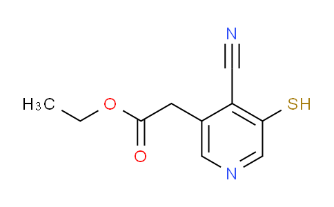 AM108622 | 1806277-80-4 | Ethyl 4-cyano-3-mercaptopyridine-5-acetate