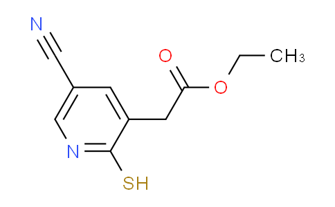 Ethyl 5-cyano-2-mercaptopyridine-3-acetate