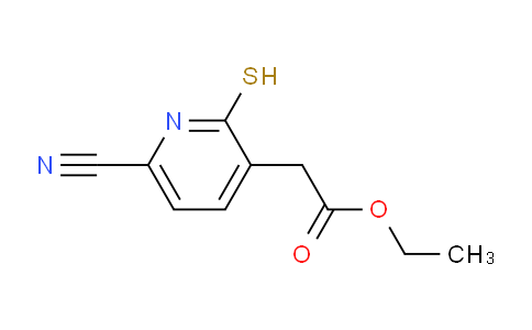 Ethyl 6-cyano-2-mercaptopyridine-3-acetate