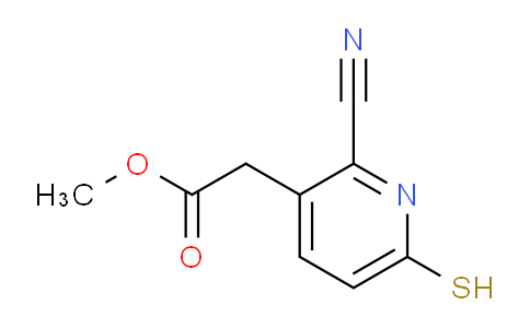 AM108633 | 1803780-69-9 | Methyl 2-cyano-6-mercaptopyridine-3-acetate